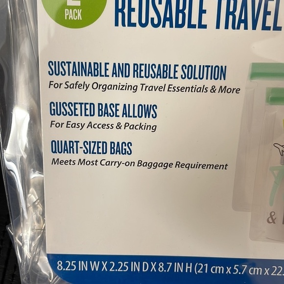 Reusable travel bag - Picture 2 of 7